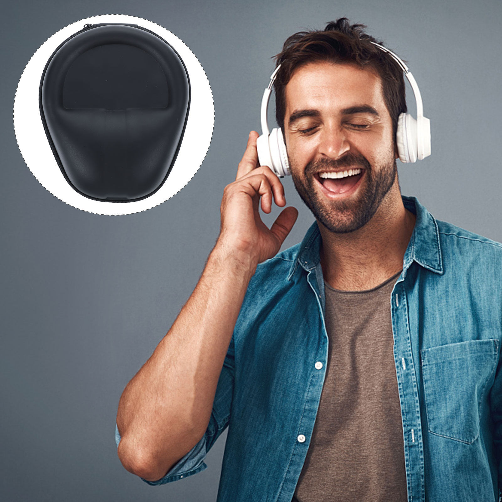 Premium Hard Headphone Case Zi - Headphone Case Hard incelemesi ve fiyatı