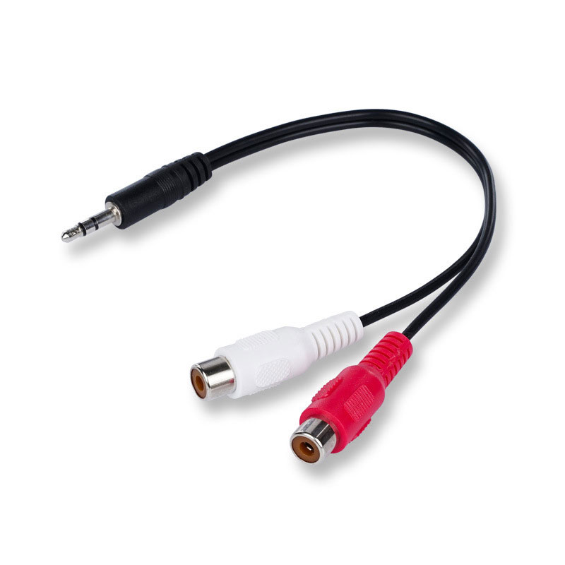 3.5 Jack Male to 2RCA 2AV Fema - Earphone Splitter Jack incelemesi ve fiyatı