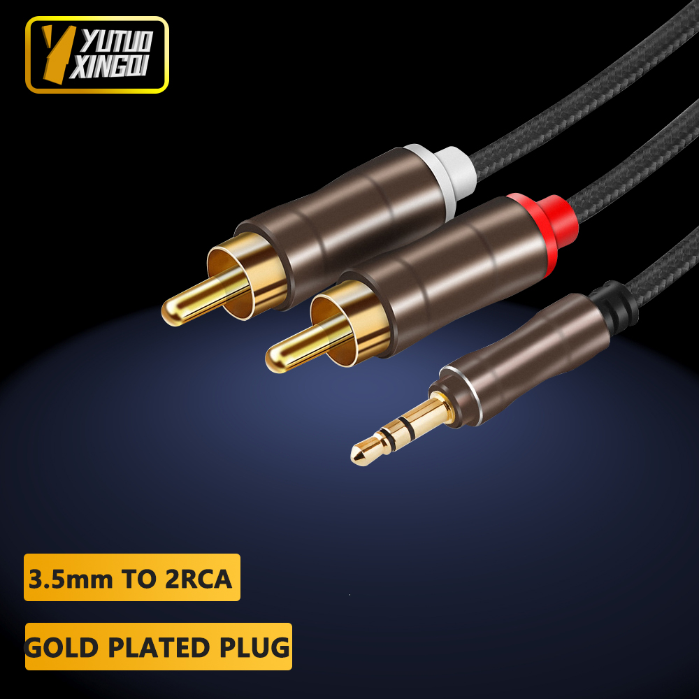3.5 mm To 2RCA Double Lotus Au - Cable Extension 3.5 incelemesi ve fiyatı